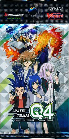 V Booster 1 Unite Team Q4 Booster Pack CFV CardFight Vanguard Sealed Product V Booster 1 Unite Team Q4 Booster Pack CFV CardFight Vanguard Sealed Product