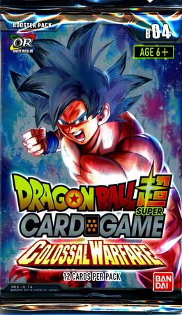 Dragon Ball Super Colossal Warfare Booster Pack Bandai Dragon Ball Super Sealed Product Dragon Ball Super Colossal Warfare Booster Pack Bandai Dragon Ball Super Sealed Product