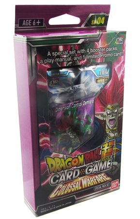 Dragon Ball Super Colossal Warfare Special Pack Set Bandai Dragon Ball Super Sealed Product Dragon Ball Super Colossal Warfare Special Pack Set Bandai Dragon Ball Super Sealed Product