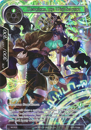 Morgiana the Wise Servant WL003 Full Art Foil Promo Morgiana the Wise Servant WL003 Full Art Foil Promo