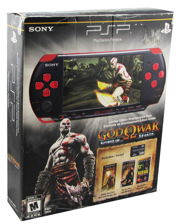  PlayStation Portable Limited Edition God of War Ghost