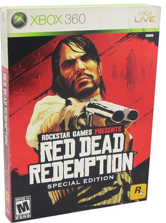 Red Dead Redemption - Xbox 360 Game - Complete & Tested Platinum Hits  710425398216