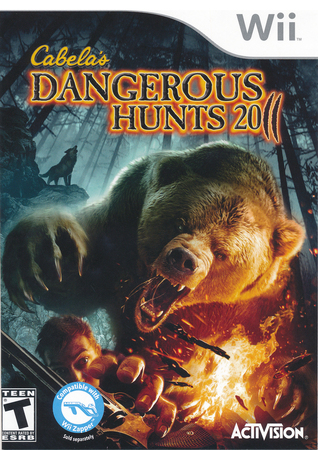 Cabela s Dangerous Hunts 2011 Game Only Wii Cabela s Dangerous Hunts 2011 Game Only Wii