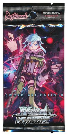 Sword Art Online II Booster Pack Weiss Schwarz All Weiss Schwarz Sealed Product Sword Art Online II Booster Pack Weiss Schwarz All Weiss Schwarz Sealed Product