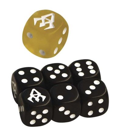 Sun Moon Forbidden Light Prism Dice Set of 6 Dice with Bonus Die Sun Moon Forbidden Light Prism Dice Set of 6 Dice with Bonus Die