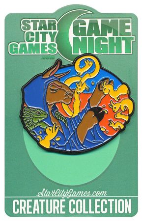 SCG Game Night Creature Collection Grim Llamamancer Pin SCG Game Night Creature Collection Grim Llamamancer Pin