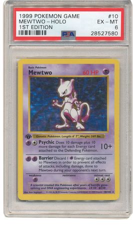 Mewtwo - Base Set 1st Edition - Pokemon | TrollAndToad