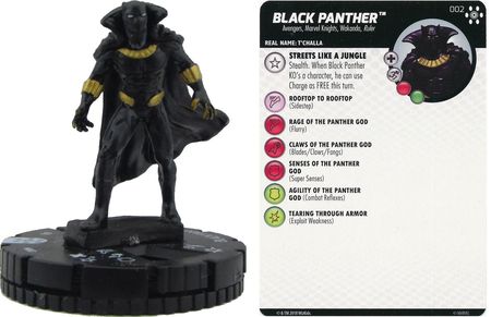 #002 Black Panther Avengers Infinity Heroclix 
