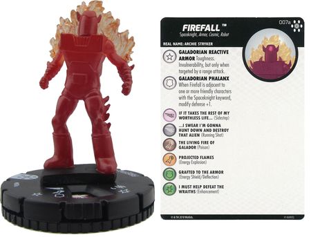 Firefall 007a Avengers Infinity Marvel Heroclix Firefall 007a Avengers Infinity Marvel Heroclix