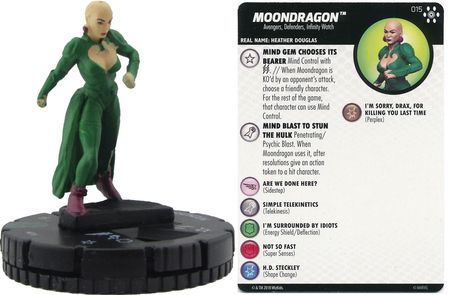 Moondragon 015 Avengers Infinity Marvel Heroclix Marvel Avengers Infinity Singles Moondragon 015 Avengers Infinity Marvel Heroclix Marvel Avengers Infinity Singles