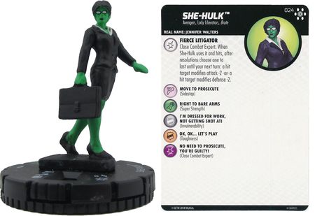 She Hulk 024 Avengers Infinity Marvel Heroclix She Hulk 024 Avengers Infinity Marvel Heroclix