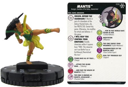 Mantis 030 Avengers Infinity Marvel Heroclix Mantis 030 Avengers Infinity Marvel Heroclix