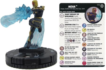 Heroclix Avengers Infinity # 022 Nova 