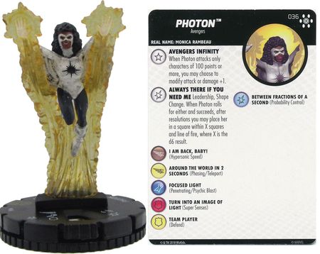 Photon 036 Avengers Infinity Marvel Heroclix Marvel Avengers Infinity Singles Photon 036 Avengers Infinity Marvel Heroclix Marvel Avengers Infinity Singles