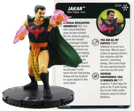 Jakar G009 Avengers Infinity Marvel Heroclix Jakar G009 Avengers Infinity Marvel Heroclix