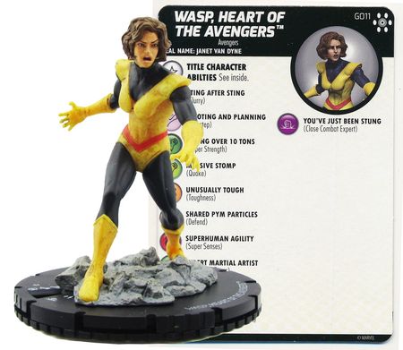 Wasp Heart of the avengers G011 Avengers Infinity Marvel Heroclix Marvel Avengers Infinity Singles Wasp Heart of the avengers G011 Avengers Infinity Marvel Heroclix Marvel Avengers Infinity Singles