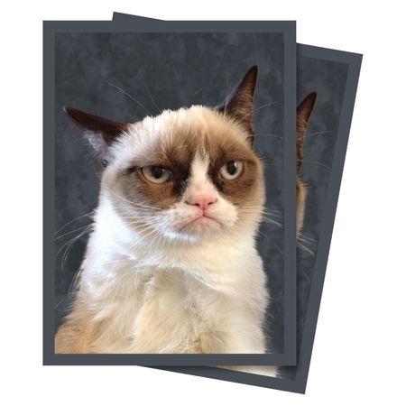 Ultra Pro Grumpy Cat 100ct Standard Sleeves UP85631 Sleeves Ultra Pro Grumpy Cat 100ct Standard Sleeves UP85631 Sleeves