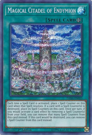 Magical Citadel of Endymion DASA EN055 Secret Rare 1st Edition Magical Citadel of Endymion DASA EN055 Secret Rare 1st Edition