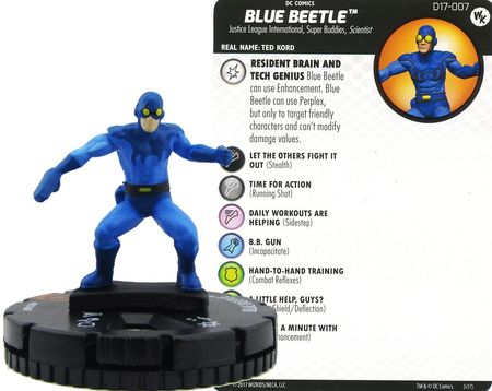 Blue Beetle D17 007 Wizkids Promo DC Heroclix Blue Beetle D17 007 Wizkids Promo DC Heroclix