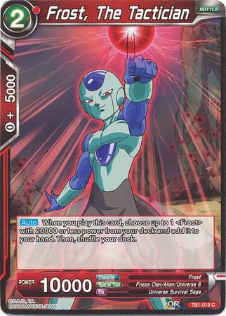 Frost The Tactician TB1 019 Common Tournament of Power Non Foil Singles Frost The Tactician TB1 019 Common Tournament of Power Non Foil Singles