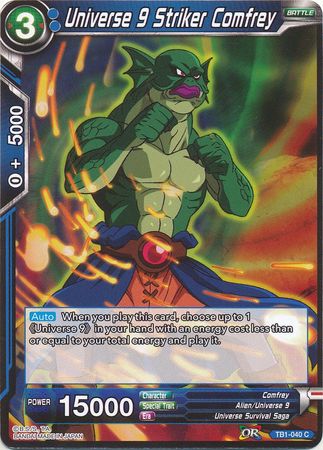 Universe 9 Striker Comfrey TB1 040 Common Universe 9 Striker Comfrey TB1 040 Common