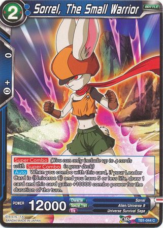 Sorrel The Small Warrior TB1 044 Common Tournament of Power Non Foil Singles Sorrel The Small Warrior TB1 044 Common Tournament of Power Non Foil Singles
