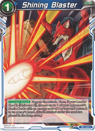 Shining Blaster TB1 049 Common Tournament of Power Non Foil Singles Shining Blaster TB1 049 Common Tournament of Power Non Foil Singles