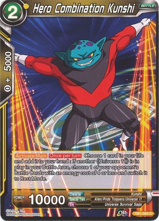 Hero Combination Kunshi TB1 085 Common Hero Combination Kunshi TB1 085 Common