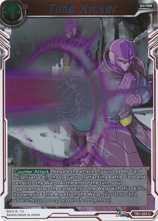 Time Kicker TB1 024 Foil Common Tournament of Power Foil Singles Time Kicker TB1 024 Foil Common Tournament of Power Foil Singles