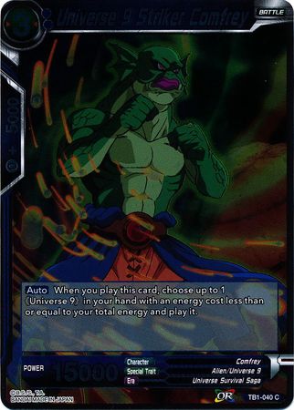 Universe 9 Striker Comfrey TB1 040 Foil Common Universe 9 Striker Comfrey TB1 040 Foil Common