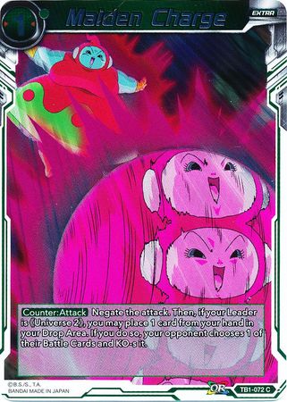 Maiden Charge TB1 072 Foil Common Tournament of Power Foil Singles Maiden Charge TB1 072 Foil Common Tournament of Power Foil Singles