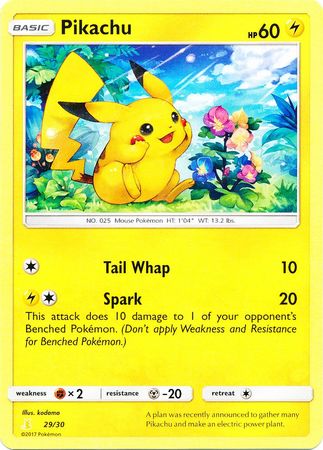 Pikachu 29 30 Alolan Raichu Trainer Kit Pikachu 29 30 Alolan Raichu Trainer Kit