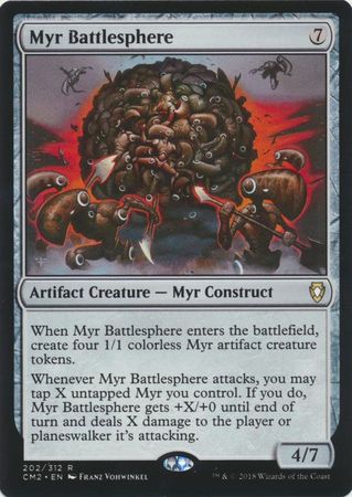 Myr Battlesphere 202 312 Commander Anthology Volume II Singles Myr Battlesphere 202 312 Commander Anthology Volume II Singles
