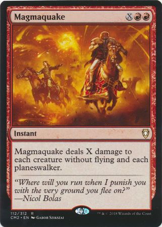 Magmaquake 112 312 Commander Anthology Volume II Singles Magmaquake 112 312 Commander Anthology Volume II Singles