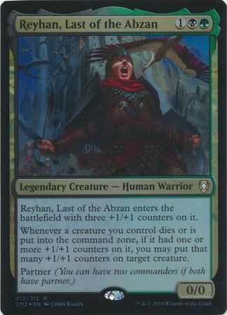 Reyhan Last of the Abzan 013 312 Foil Reyhan Last of the Abzan 013 312 Foil