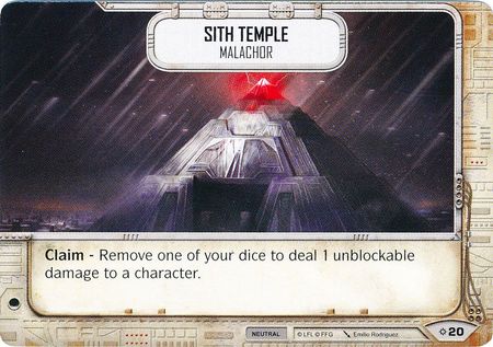 Sith Temple 20 Starter Star Wars Destiny Rivals Singles Sith Temple 20 Starter Star Wars Destiny Rivals Singles