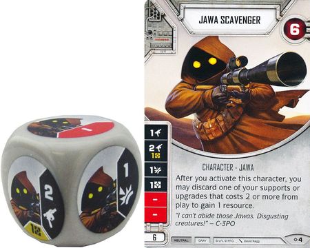 Jawa Scavenger 4 Starter Includes Premium Die Star Wars Destiny Rivals Singles Jawa Scavenger 4 Starter Includes Premium Die Star Wars Destiny Rivals Singles