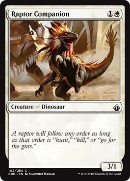 Raptor Companion 102 254 Battlebond Singles Raptor Companion 102 254 Battlebond Singles