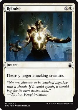 Rebuke 103 254 Battlebond Singles Rebuke 103 254 Battlebond Singles
