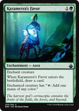 Karametra s Favor 203 254 Battlebond Singles Karametra s Favor 203 254 Battlebond Singles