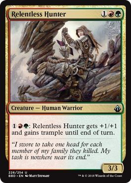 Relentless Hunter 226 254 Battlebond Singles Relentless Hunter 226 254 Battlebond Singles