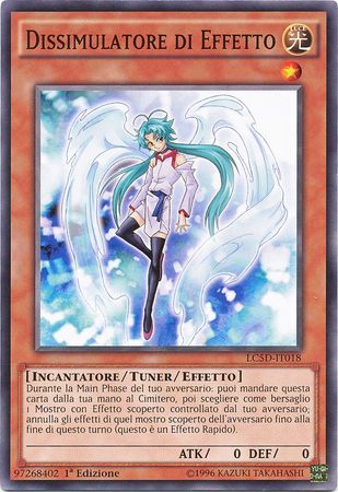 Dissimulatore de Effetto LC5D IT018 Common 1st Edition Italian Yugioh Cards Dissimulatore de Effetto LC5D IT018 Common 1st Edition Italian Yugioh Cards