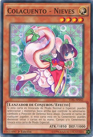 Colacuento Nieves TDIL SP042 Common 1st Edition Spanish Yugioh Cards Colacuento Nieves TDIL SP042 Common 1st Edition Spanish Yugioh Cards