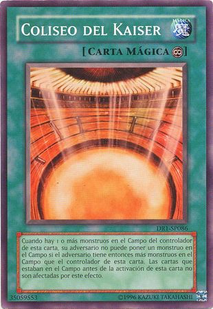 Coliseo del Kaiser DR1 SP086 Common Spanish Yugioh Cards Coliseo del Kaiser DR1 SP086 Common Spanish Yugioh Cards