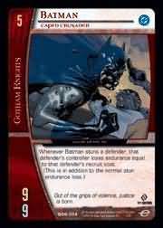 Batman Caped Crusader DOR 004 Common Batman Caped Crusader DOR 004 Common