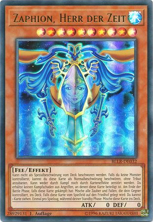 Zaphion el Senor del Tiempo BLLR SP032 Ultra Rare 1st Edition Spanish Yugioh Cards Zaphion el Senor del Tiempo BLLR SP032 Ultra Rare 1st Edition Spanish Yugioh Cards