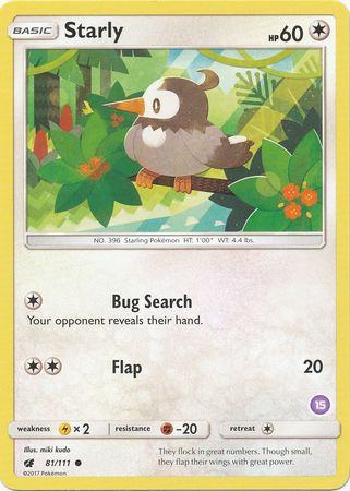 Starly 81 111 Alolan Sandslash Trainer Kit Starly 81 111 Alolan Sandslash Trainer Kit