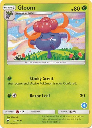 Gloom 5 147 Alolan Ninetales Trainer Kit Gloom 5 147 Alolan Ninetales Trainer Kit