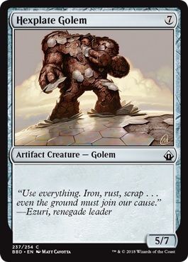 Hexplate Golem 237 254 Battlebond Singles Hexplate Golem 237 254 Battlebond Singles