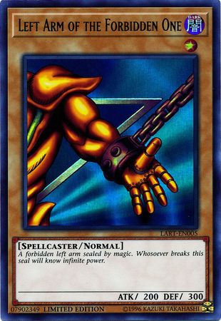 Left Arm of the Forbidden One - LART-EN005 - Ultra Rare